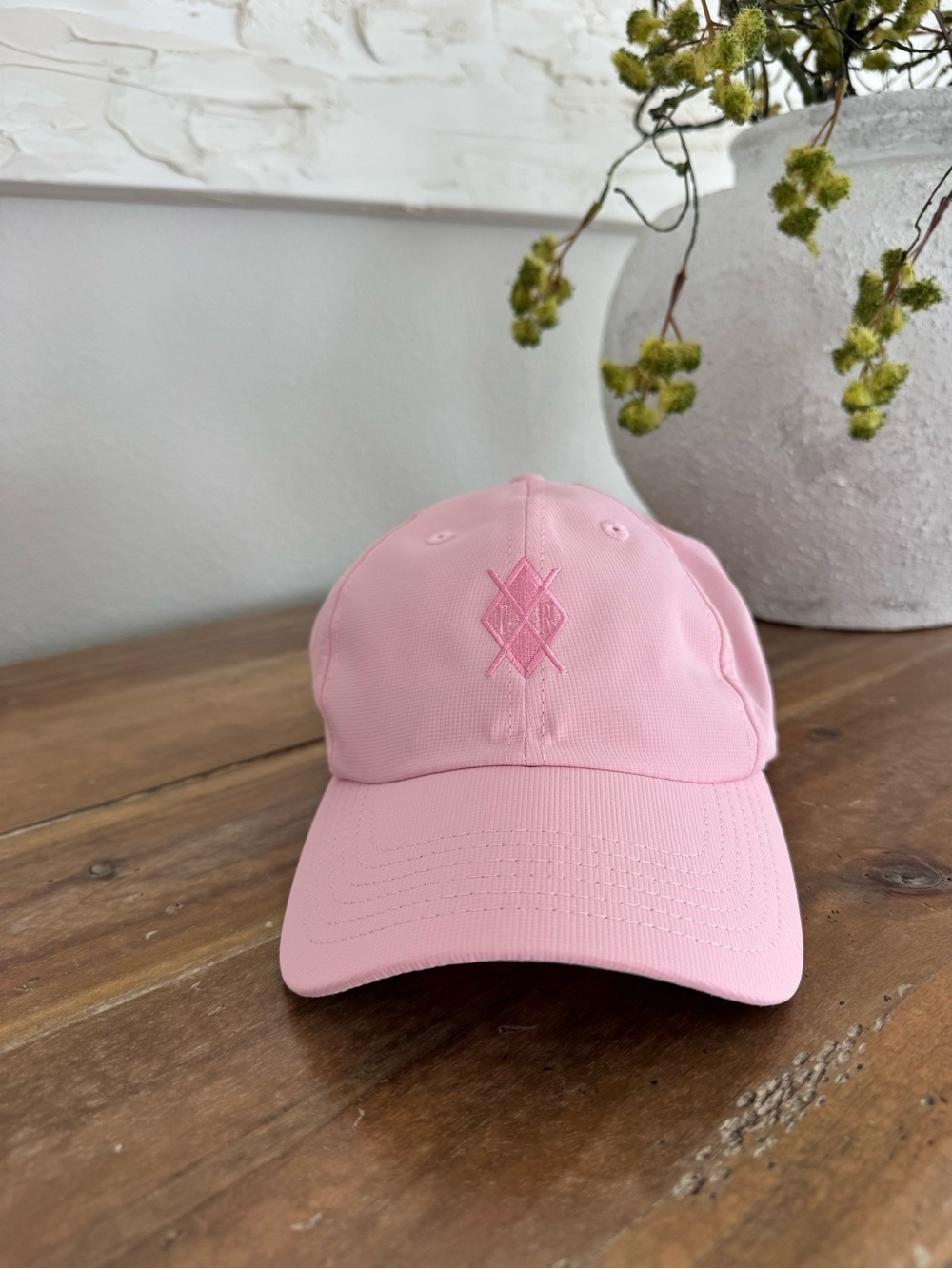 Collier’s Reserve Kids Pink Golf Hat with Embroidered Detail